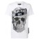 Philipp Plein Skull Motif T-shirt Men 01 White Clothing T-shirts Luxury Fashion Brands