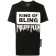 Philipp Plein Logo Slogan T-shirt Men 0201 Black / White Clothing T-shirts Catalogo