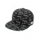 Philipp Plein All Over Logo Baseball Cap Men 02 Black Accessories Hats Authorized Dealers