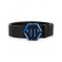 Philipp Plein Logo Plaque Belt Men 0208 Black/blue Accessories Belts Elegant Factory Outlet