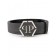 Philipp Plein Logo Buckle Belt Men 10 Grey Accessories Belts Competitive Price