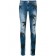 Philipp Plein Palm Tree Print Jeans Women 07ko Mask Off Clothing Skinny Shop