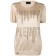 Philipp Plein Logo Embellished Knitted Top Women 94 Gold Clothing Tops Classic Fashion Trend