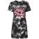 Philipp Plein "bad Habits" T-shirt Dress Women 02 Black Clothing Day Dresses Usa Official Online Shop