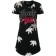 Philipp Plein Aloha T-shirt Dress Women 02 Black Clothing Day Dresses Incredible Prices