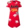 Philipp Plein Aloha T-shirt Dress Women 13 Red Clothing Day Dresses Fantastic