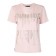 Philipp Plein Rhinestone Logo T-shirt Women 03 Rose / Pink Clothing T-shirts & Jerseys Prestigious