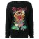Philipp Plein Jungle Print Sweatshirt Women 02 Black Clothing Sweatshirts Outlet