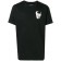 Philipp Plein Platinum Cut Flocked Skull T-shirt Men 0201 Black White Clothing T-shirts