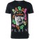 Philipp Plein Graffiti Skull T-shirt Men 02 Black Clothing T-shirts Wholesale Price