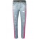 Philipp Plein Side Stripes Distressed Jeans Women 07il L.a.livin Clothing Skinny High-tech Materials