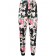 Philipp Plein Floral Print Trousers Women 02 Black Multicolor Clothing Slim-fit Clearance
