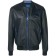 Philipp Plein Bomber Jacket Men 0208 Black/blue Clothing Leather Jackets Official Authorized Store