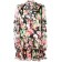 Philipp Plein Floral Print Ruffle Dress Women 02 Black Clothing Day Dresses Top Brands