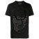 Philipp Plein Skull Print T-shirt Men 0202 Black/black Clothing T-shirts Elegant Factory Outlet