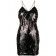 Philipp Plein Sequinned Mini Dress Women Black Clothing Cocktail & Party Dresses Uk Cheap Sale