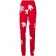 Philipp Plein Printed Slim Trousers Women 13 Red Clothing Slim-fit Stylish