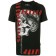 Philipp Plein Skull Print T-shirt Men 0213 Black / Red Clothing T-shirts Cheap Prices