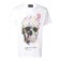 Philipp Plein Skull Print T-shirt Men 01 White Clothing T-shirts Genuine