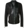 Philipp Plein Luxury Motorcycle Jacket Men 02 Black Clothing Leather Jackets Unique Design