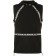 Philipp Plein Hooded Vest Men 0201 Black / White Clothing Vests & Tanks Cheapest Price