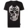 Philipp Plein Rhinestone-embellished Skull T-shirt Men 02 Black Clothing T-shirts