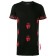 Philipp Plein Skull Print T-shirt Men 0213 Black/red Clothing T-shirts Super Quality
