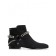 Philipp Plein Biker Boots Men 02 Black Shoes New Collection