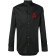 Philipp Plein Original Platinum-cut Shirt Men 0213 Black / Red Clothing Shirts Cheap Prices