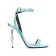 Philipp Plein Embellished Sandals Women 07 Light Blue Shoes Official Authorized Store