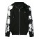 Philipp Plein Hooded Sports Jacket Men 02 Black Clothing Jackets Authorized Dealers