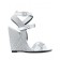 Philipp Plein High Wedge Sandals Women 70 Silver Shoes Uk Factory Outlet