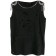Philipp Plein Shoulder Embellished Distressed Tank Women 02 Black Clothing T-shirts & Jerseys