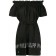Philipp Plein Off The Shoulder Dress Women 02 Black Clothing Cocktail & Party Dresses Various Colors