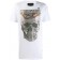Philipp Plein Round Neck Flame T-shirt Men 01 White Clothing T-shirts Sale Usa Online