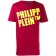 Philipp Plein Logo T-shirt Men 35 Bordeaux Clothing T-shirts Retail Prices