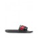 Philipp Plein Flat Logo Gummy Sandals Men 0213 Black / Red Shoes Flip Flops In Stock