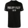 Philipp Plein Logo Embellished T-shirt Men 02 Black Clothing T-shirts Hot Sale Online