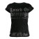 Philipp Plein Gothic Print T-shirt Women 02 Black Clothing T-shirts & Jerseys Collection