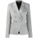 Philipp Plein Patterned Blazer Women 02 Black Clothing Blazers Clearance Prices