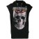 Philipp Plein Crystal Skull Sleeveless Hoodie Men 02 Black Clothing Hoodies