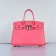 Hermes Birkin 30cm Togo leather Handbags Lip Pink Sliver