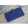 Hermes Calf Leather Wallet H005 Royal Blue