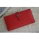 Hermes Calf Leather Wallet H005 H Red