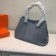 Hermes Garden Party Handbag Small 31cm Grey Blue