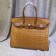 Hermes Birkin 35cm Handbag Crocodile Leather Brown Gold