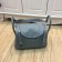 Hermes Lindy 30cm Handbag Grey Blue Silver