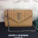 YSL Chain Crossbody Purse 22.5cm apricot