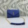 YSL Envelope Chain Bag Caviar Leather Blue 23cm